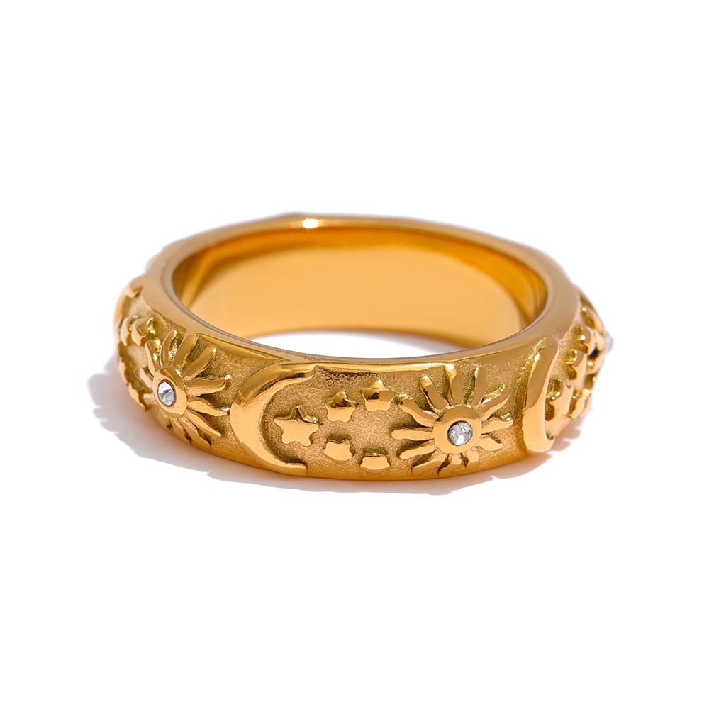 Astro Gold Ring