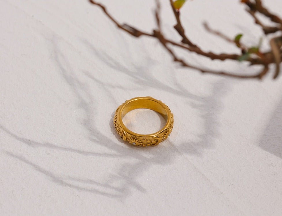 Astro Gold Ring