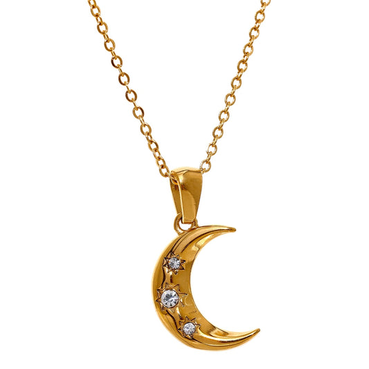 Crescent Moon Necklace