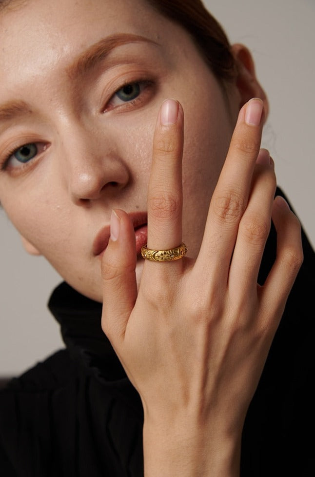 Astro Gold Ring